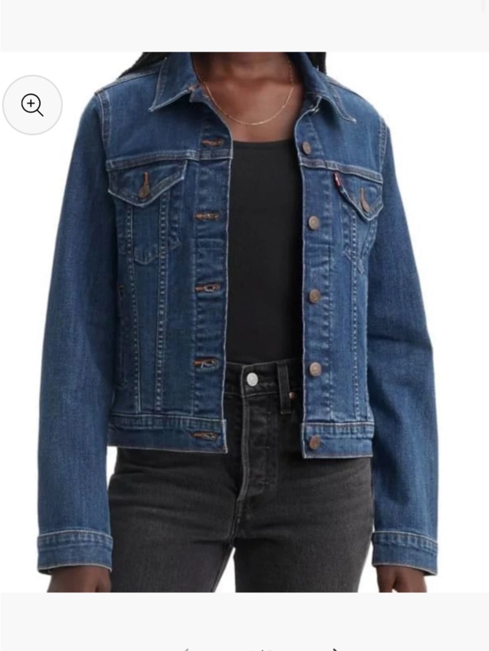 Levi's Dark Blue Denim Jacket - Women's
